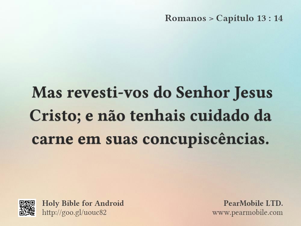 Romanos, Capítulo 13:14